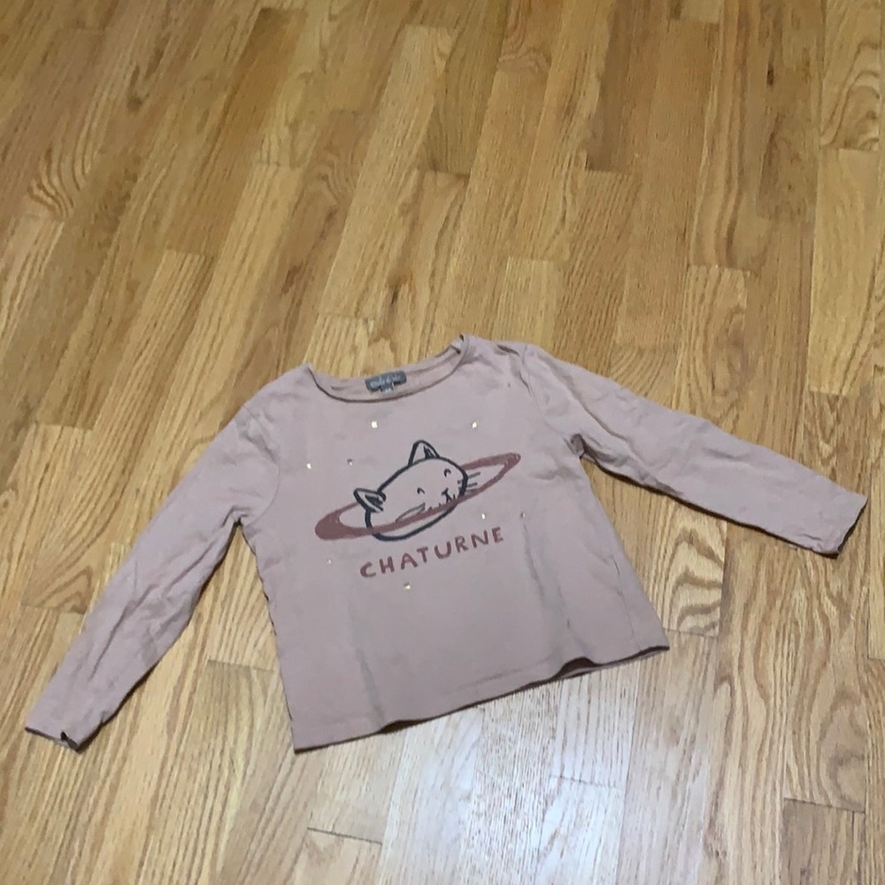 Little girls size 4A Emile et Ida tshirt